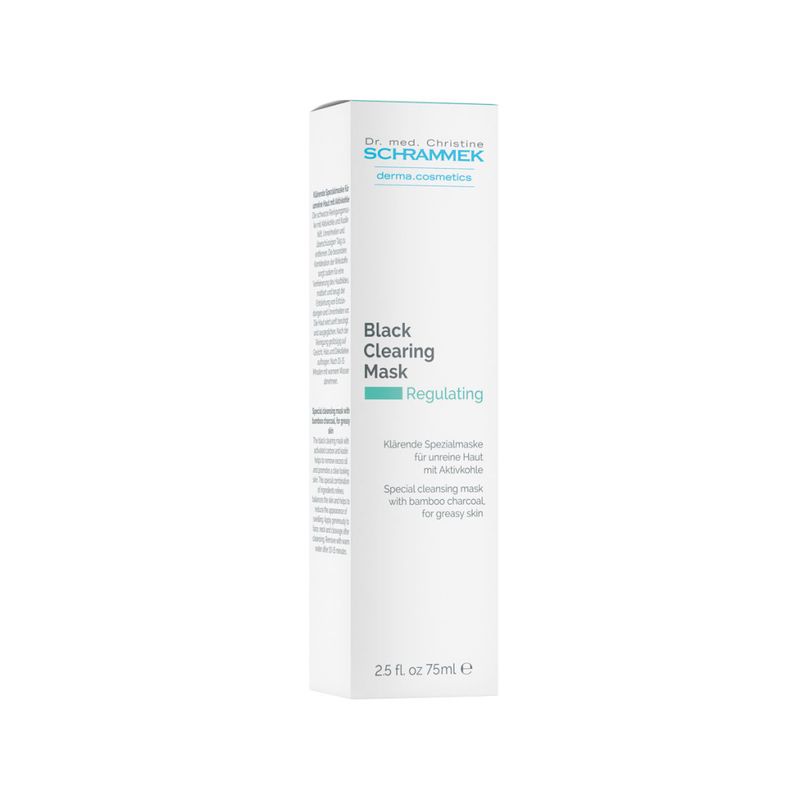 Black Clearing Mask 75 ml - Dr. Schrammek