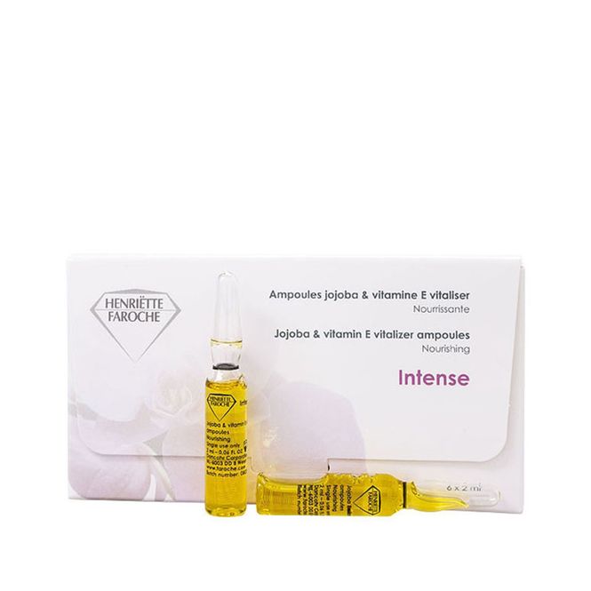 Hoofdbeeld Intense Jojoba & Vitamine E Vitalizer ampullen - rode adertjes, huidversterkend - 6x2 ml