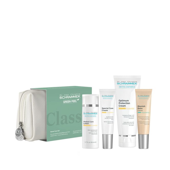 Hoofdbeeld Green Peel Homecare Set - Droge, gevoelige huid - Essential Classic