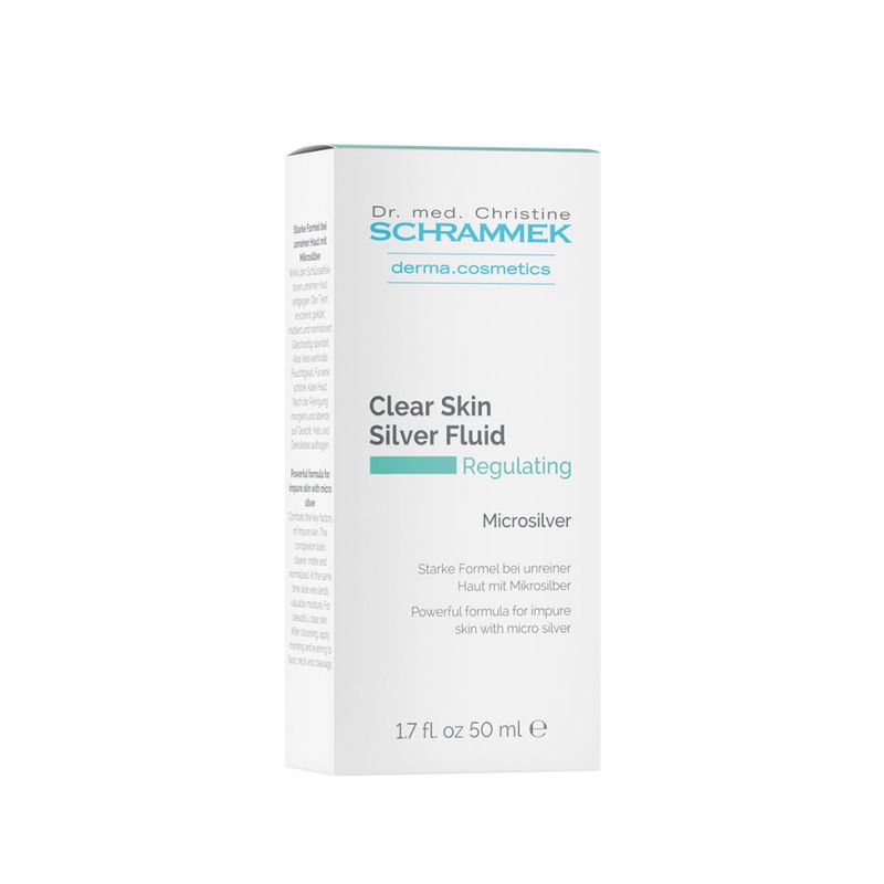 Clear Skin Silver Fluid - onzuivere en vette huid - 50 ml