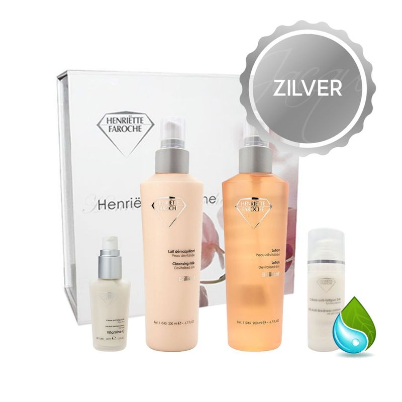 Vitamine C Zilver Pakket - doffe huid, pigmentvlekken & rokershuid